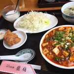 四川料理 蘭梅 - 麻婆豆腐定食