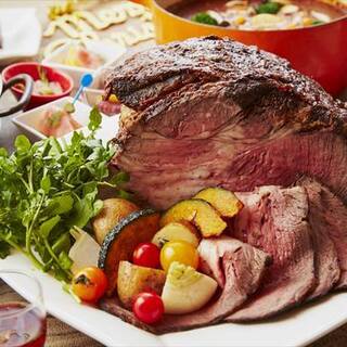 Exquisite roast beef~Chef's signature dish♪~*Only available on Saturdays, Sundays, and holidays!!*