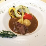 王将寿司 - 夏野菜のビーフシチュー