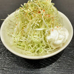 えいすけ - ビーフカツレツに付いてくるサラダ