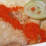 らーめんでぽっと - 赤い粉