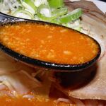 らーめんでぽっと - スープ3辛