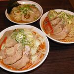 らーめんでぽっと - からし豚＆煮干し中華