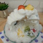 天然氷のかき氷 ひめじ官兵衛堂 - 