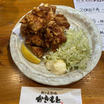 tsubamesanjousakabakakimoto - 唐揚げは大きいのが五個です。