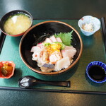 あぶと倉敷館 天領 - 海鮮丼 2020年6月