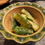 禅紫 - きゅうり中華風漬け