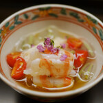 道人 - 三輪素麺、車海老、ジュンサイ