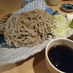 港町のモンキチ - 田舎蕎麦 盛り(750円)