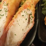 すいば - 大きなカニかま1本揚げ     180円