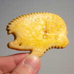 シフクノキ - ハリネズミのクッキー。ザラメのような砂糖が、食感に変化をもたらすキーポイント