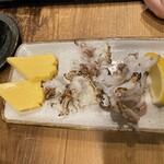 空堀 にぎわい寿司 - ゲソ塩