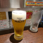 いきなりステーキ - 生ビール