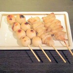 Sumibi Yakitori Okimaru - うずらと皮