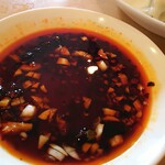 中華菜舘 清心 - 水餃子の特製タレ