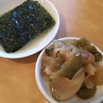 中華菜舘 清心 - 搾菜＆韓国海苔