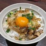 麺屋 丸鶏庵 - 飯