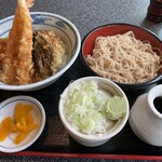 そば処 海景庵 - 天丼セット