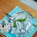 華山 - サヨリの御造り