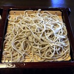 蕎麦処 多賀 - 2枚でちょうどいい量です。