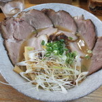 らーめん 福福 - チャーシュー麺です。2012年6月訪問時です。