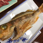 旅荘 みなと - メバルの塩焼き