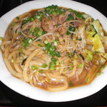 平田食事センター 支店 - ホルモンうどん