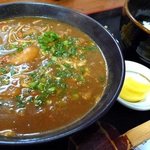 三友庵 - 三友庵　おもろカレーそばセット