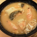 回転寿司 すし丸 - 鮭海老汁
