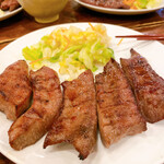 牛たん料理 閣 - A牛たん焼き定食(5枚)