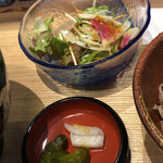 Soba Saisai Rin - サラダと香の物付き