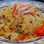 平和園 - カニかまと紅生姜で華やかに♪♪