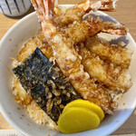 Wain To Tempura Maru Shou - 海老天丼