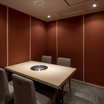 黒毛和牛焼肉きっしゃん北新地永楽町 松 - ゆったりくつろげる４名個室