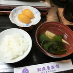 Reisendera Onsen Izumiya Ryokan - ご飯