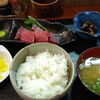 Kazuyan - 天ぷらお造り定食750円