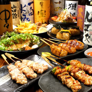 Toriya的宴會套餐3,000日圓起，包含無限暢飲。