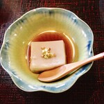 蕎麦処鏑屋響 - 先付け@蕎麦遊膳　響…先付け 蕎麦点心 季節の天ぷら せいろ デザート　1,600円