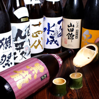 We also have a carefully selected selection of drinks! We have carefully selected authentic shochu and local sake!