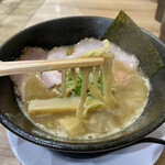 Ramen Hi Ha Mata Noboru - 魚とりとんこつラーメン 830円 (ﾘﾌﾄ)