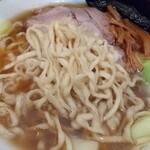 中華そば 葉山 - 中華そば並麺の感じ