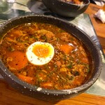 スープカレー専門店 シャララ - ・納豆オクラソーセージカレー 辛さ５