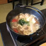 さきや - 初めて鍋に当たりました(^_^)v