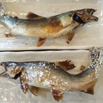 鮎茶屋 巴 - 鮎の塩焼き