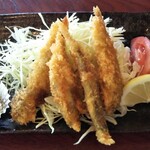 鮎茶屋 巴 - 稚鮎のフライ