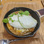 九州 弁天堂 - 焼きカレーオムドリア