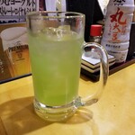 さかなや 七福神商店 - 緑茶ハイ