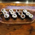 北海道料理 三平 - 北海珍味の細巻寿し
