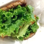 モスバーガー - スパイシーにくカツにくバーガー