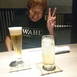 神戸牛と蟹料理 眞 - ご機嫌さん(笑)